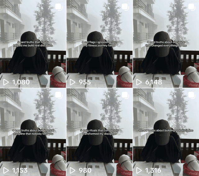 TikTok slideshow automation example