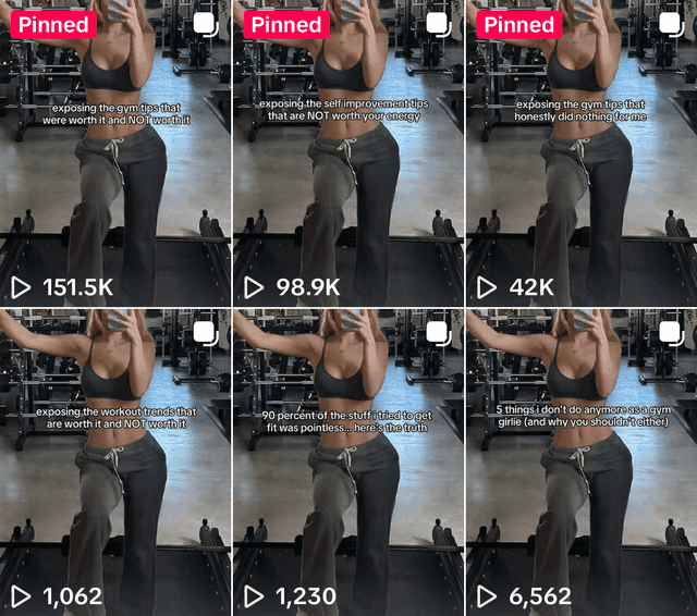 TikTok slideshow automation example