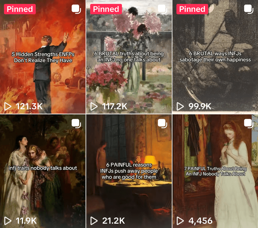 TikTok slideshow automation example 1